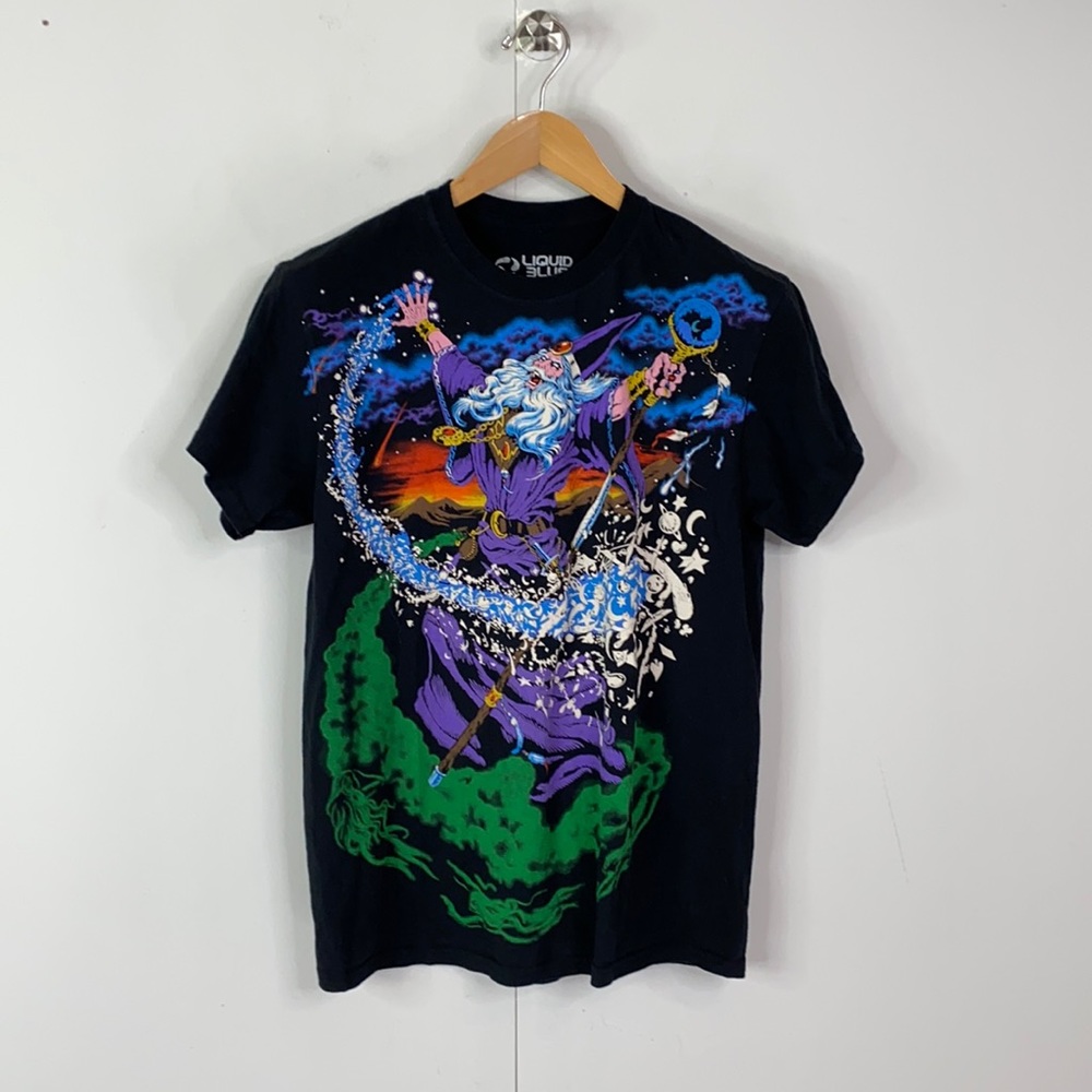 Liquid Blue Wizard Shirt